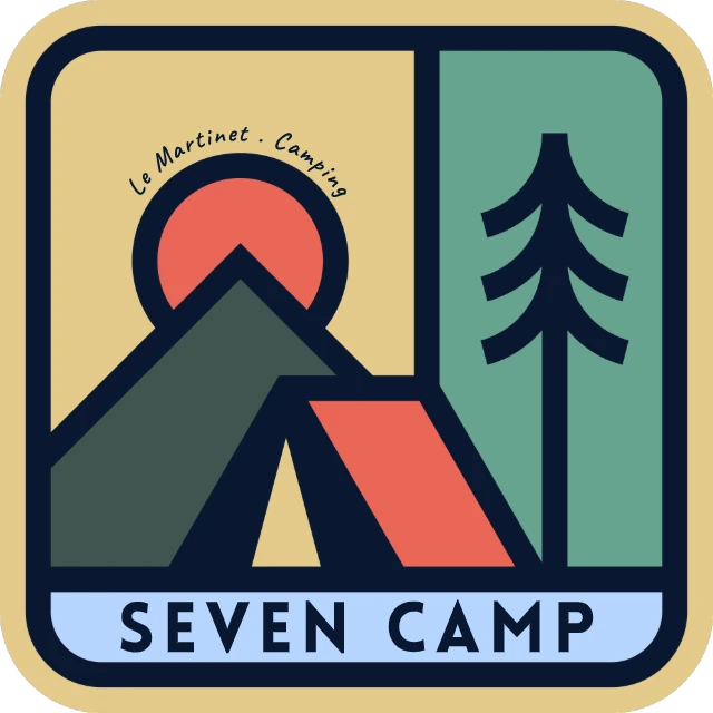 Logo Seven Camp – Le Martinet