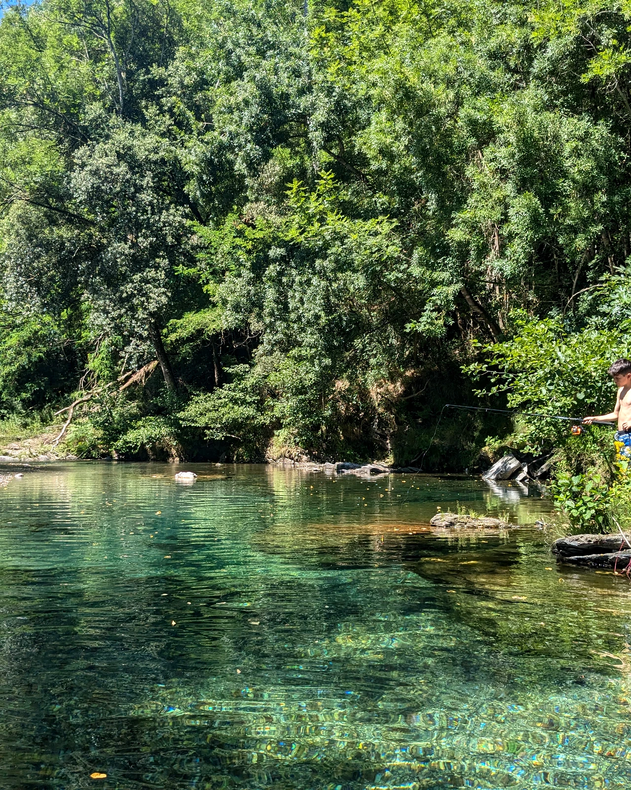 Pêche en rivière